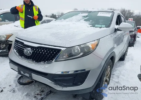 2015 Kia Sportage Lx z USA, uszkodzony, nr VIN KNDPBCAC7F7782297